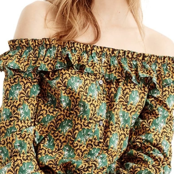J. Crew Tops - J. Crew Off Shoulder Top